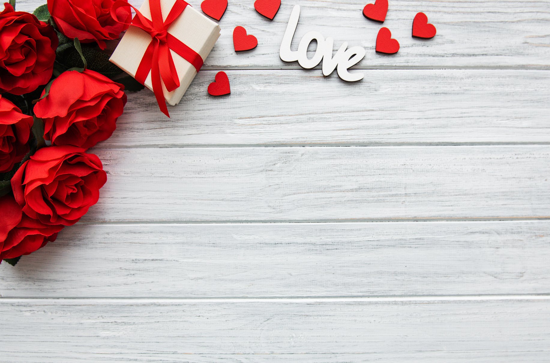 Valentine day romantic background